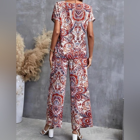 New paisley pants set - Picture 3 of 6